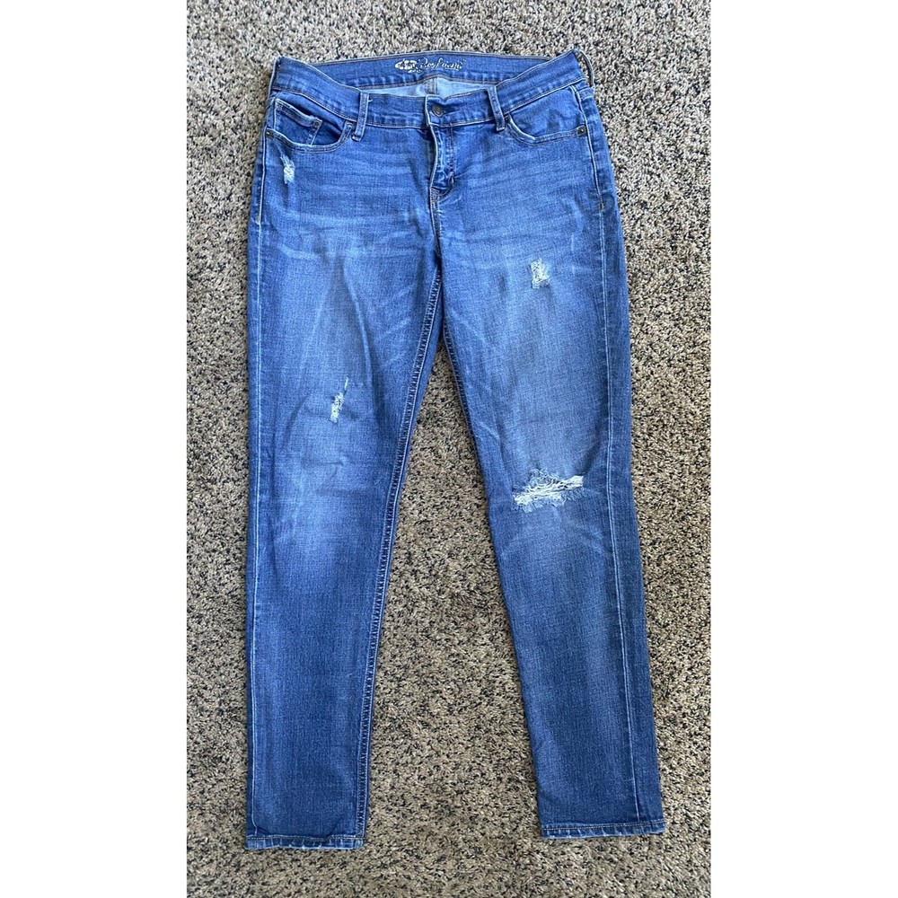 Old Navy distressed boyfriend jeans size 4 Regular